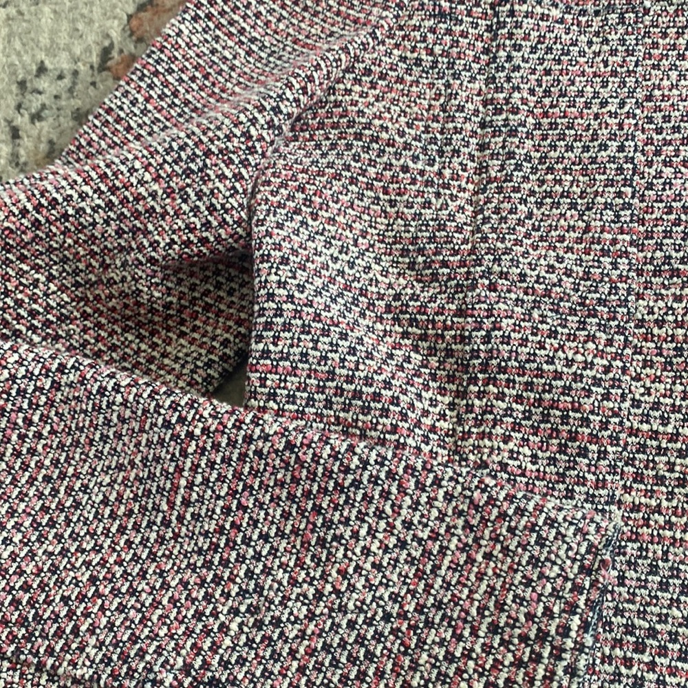 Theory-Ualana Z Beacon Tweed Zip-front Cropped Jacket 8 - Picture 5 of 12